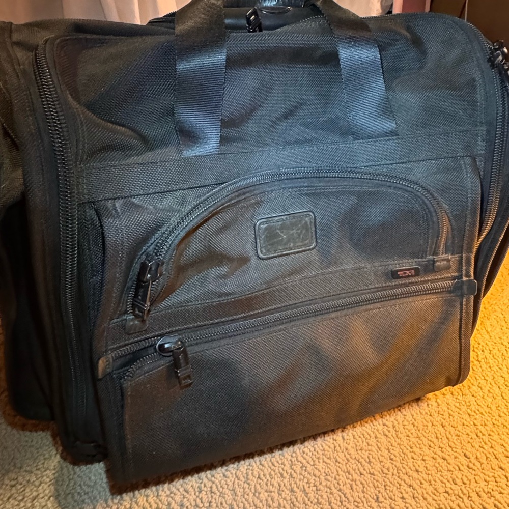 Tumi Black Travel Bag